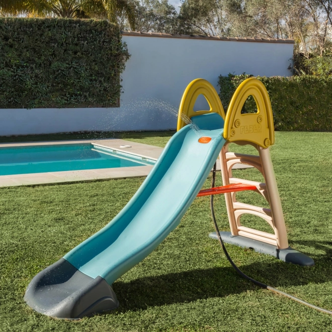 Große Gartenschräge mit Wasserrutsche 190 cm