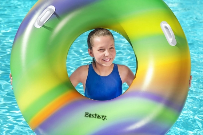 Bestway Schwimmring Regenbogen