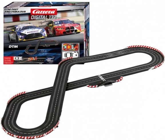 Carrera Autorennbahn Digital 132 DTM Fast and Fabulous 7,3 m