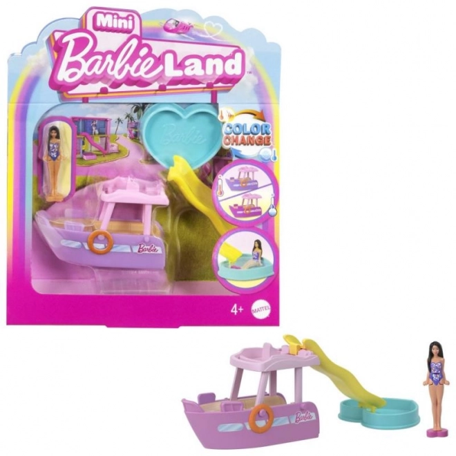 Mini Barbieland Transportmittel - Traumboot