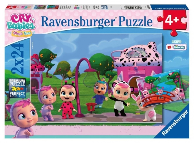 Ravensburger Puzzle Cry Babies Magic Tears 2x24 Teile