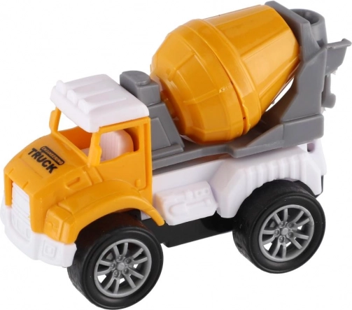 Mini-Baufahrzeuge 6 Stk. mit Antrieb