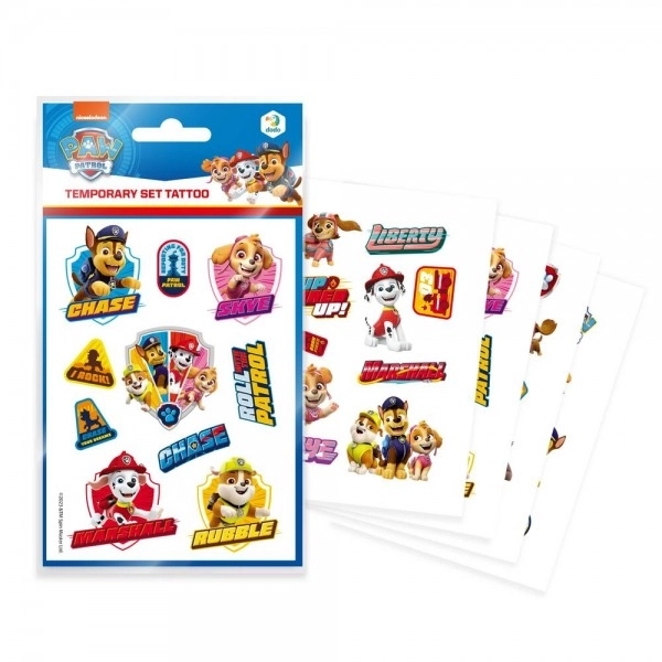 Paw Patrol Tattoos für Kinder