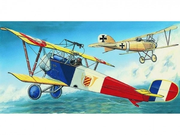 Realistisches Modellflugzeug Nieuport 11/16 Bebe