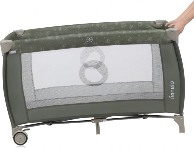 Reisebett Lionelo Sven Plus Beige Olive