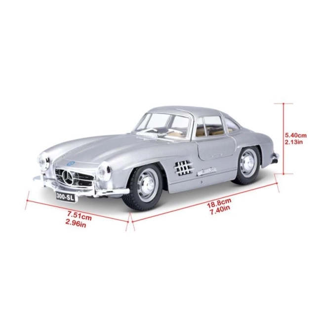 Bburago Mercedes Benz 300SL Modellauto