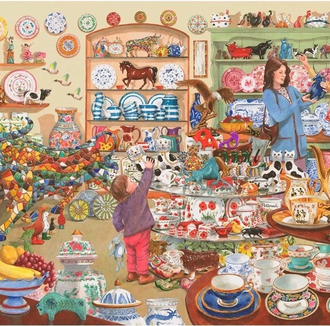 Puzzle Stiere im Porzellanladen 1000 Teile