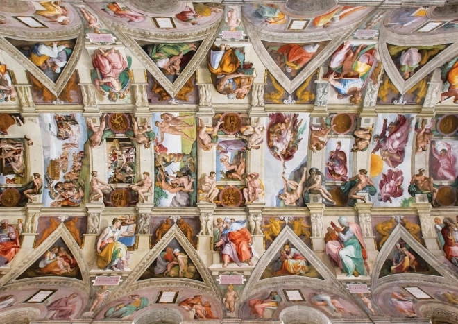 Puzzlemuseum-Serie Sixtinische Kapelle 3000 Teile