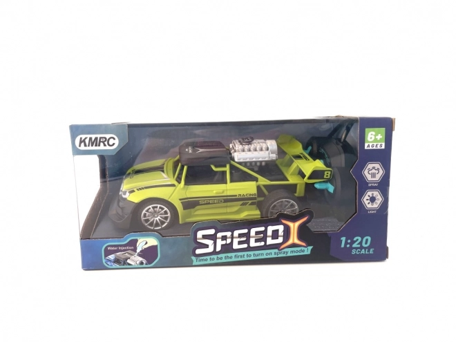 R/C Auto mit Raucheffekt 1:20 - Grün