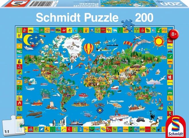 Puzzle Deine erstaunliche Welt 200 Teile