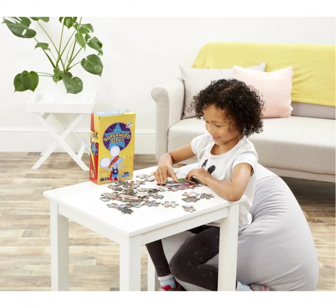 Kinderpuzzle Superhero City 36 Teile