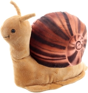 Plüschschnecke 24 cm, umweltfreundlich
