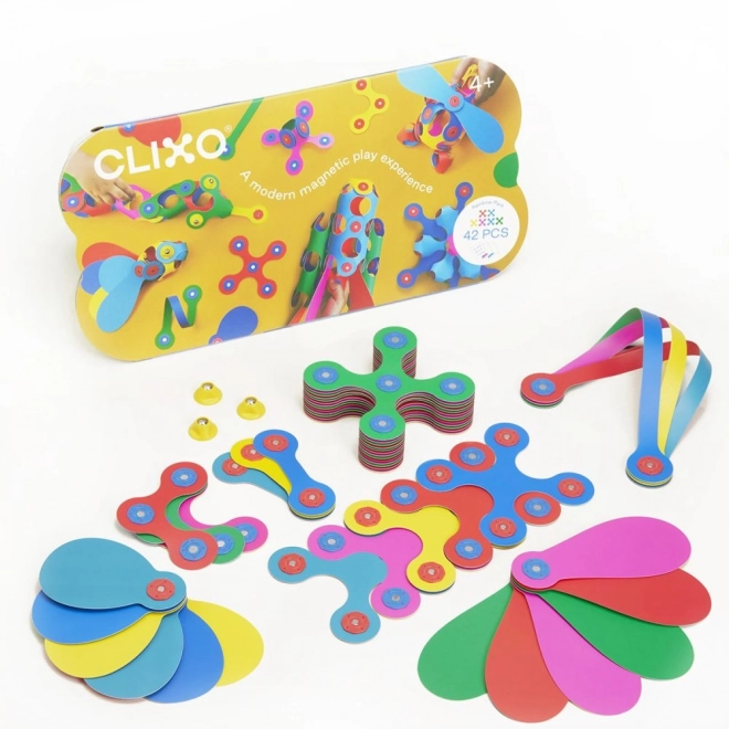 Magnetpuzzle Rainbow Clixo, 42 Teile