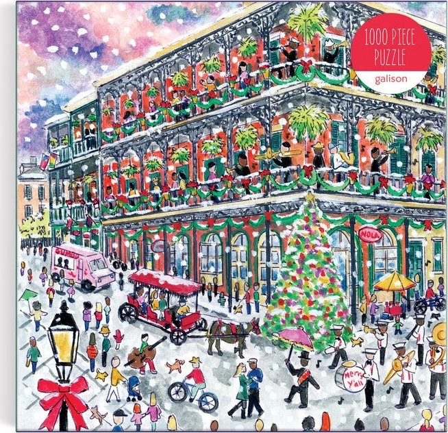 Weihnachtspuzzle New Orleans von Galison