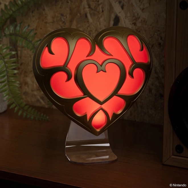 Led-Herz Lampe mit Zelda Lizenz