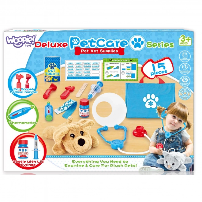 Woopie tierarztspielzeug set für kinder
