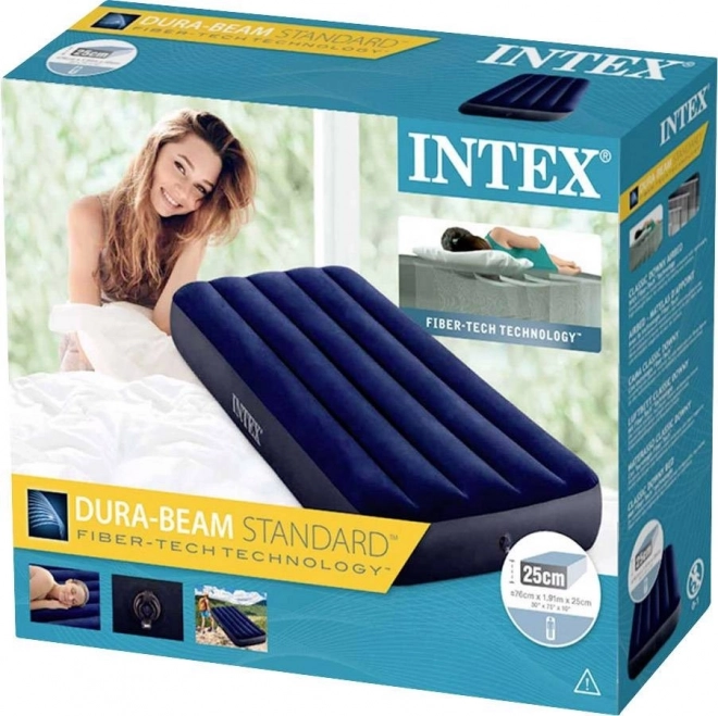 Aufblasbare Matratze 191x76 cm Velours INTEX