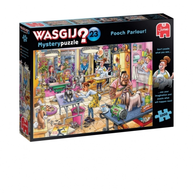 Jumbo Puzzle Wasgij Mystery: Hundesalon 1000 Teile