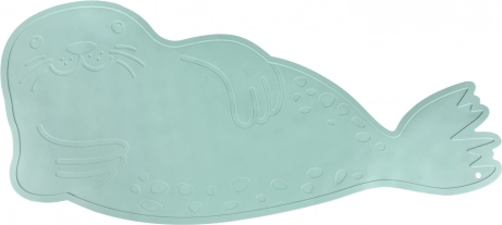 Silikon-Badematte in Minzfarbe