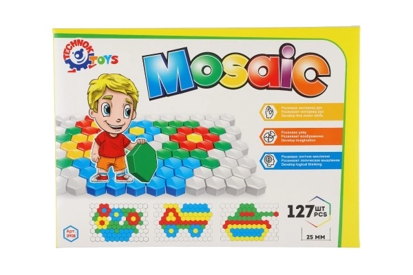 Mozaik-Spielset Rundklob 2,5 cm 127 Teile