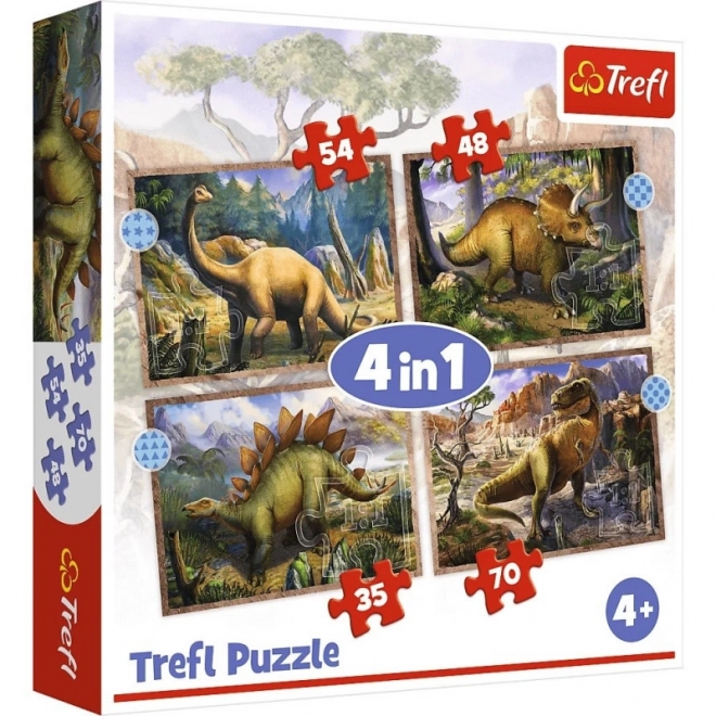 Spannende Dinosaurier-Puzzleset für Kinder