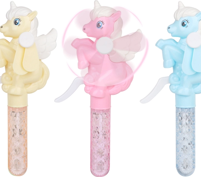 Seifenblasen mit Ventilator – Einhorn 30 ml