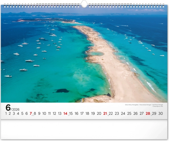 Wandkalender Meer 2026
