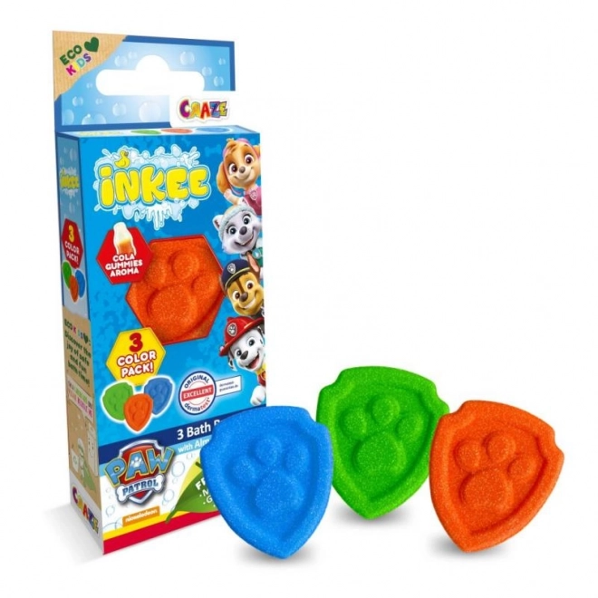 Inkee - Mini-Pack Badebomben Paw Patrol