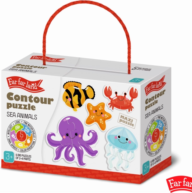Puzzle Meerestiere Set