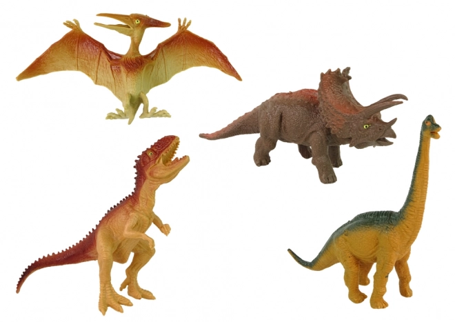 Dinosaurier Figuren Set mit Zubehör 8-teilig