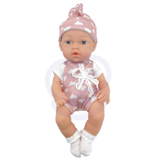 Süße Babypuppe mit Outfit 36 cm von Woopie Royal