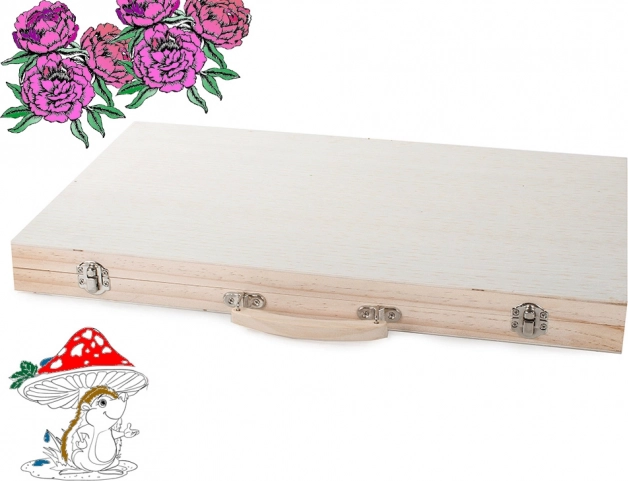 Eleganter und robuster Holzkoffer