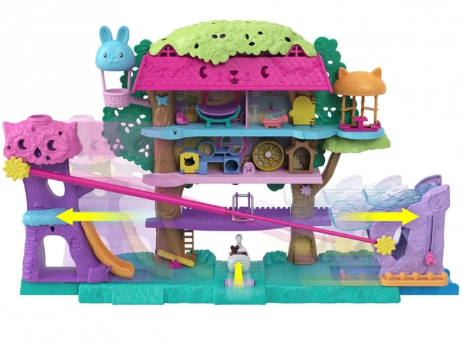 Polly Pocket Abenteuerbaumhaus Spielset
