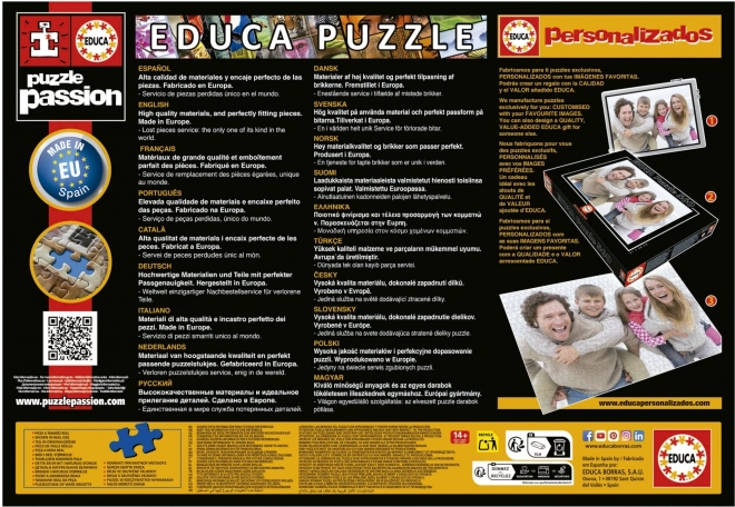 EDUCA Puzzle Nähen im Wandel der Zeit