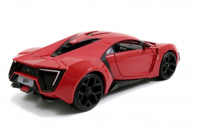 Lykan Hypersport Auto aus Fast & Furious im Maßstab 1:24