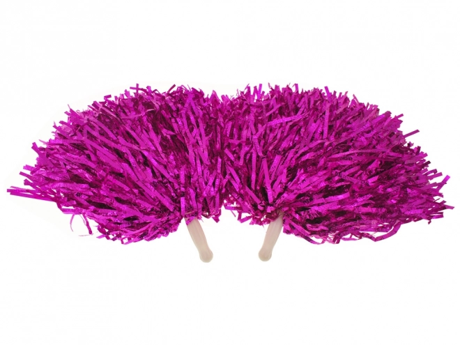 Bunte Cheerleader-Pompons 2er-Set