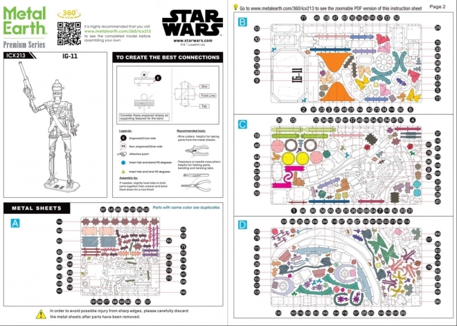 3D-Puzzle STAR WARS Mandalorian: IG-11