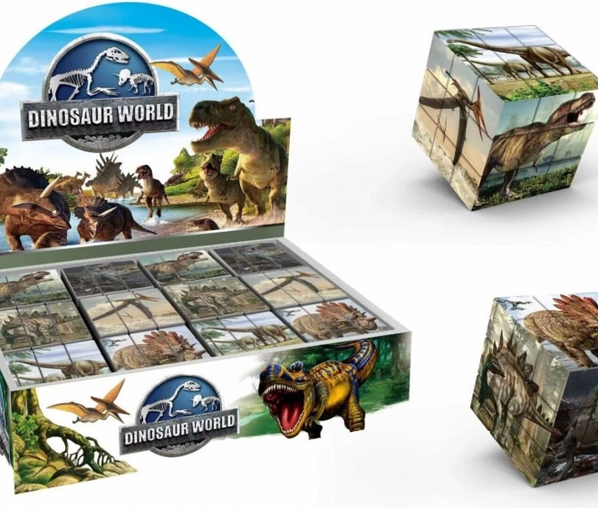 Dinosaurier-Puzzlewürfel 3x3x3