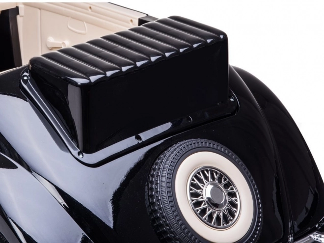 Retro-Auto auf Batterie Mercedes 540K Weiß – Schwarz