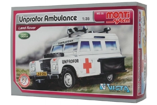 Unprofor Ambulanz Modellbausatz