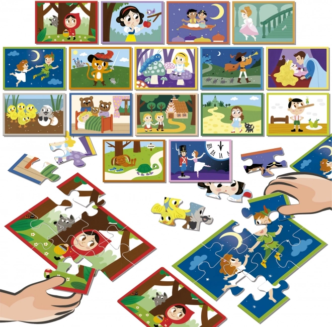 Educa Märchen Puzzle-Wettkampf