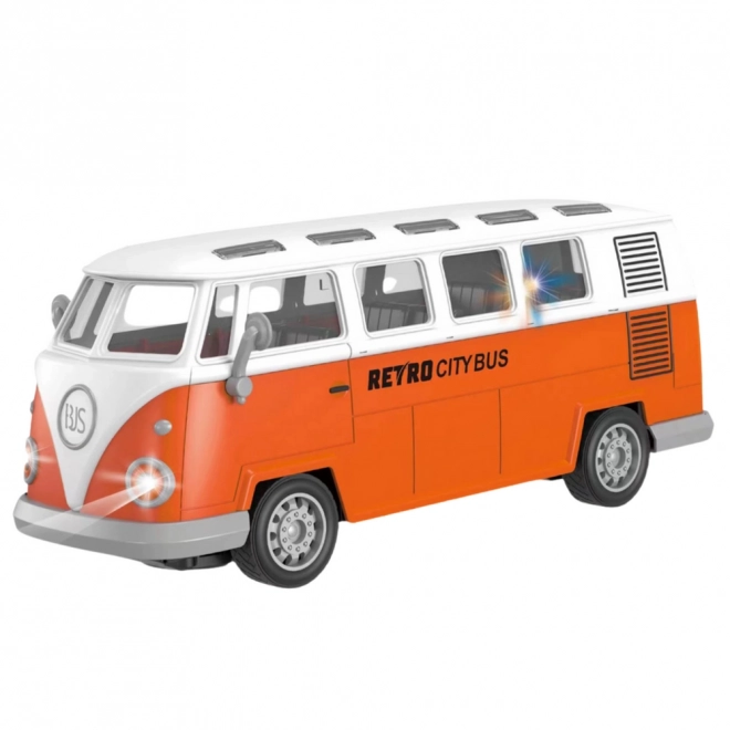 Retro City Bus Ferngesteuerter RC Bus mit Beleuchtung