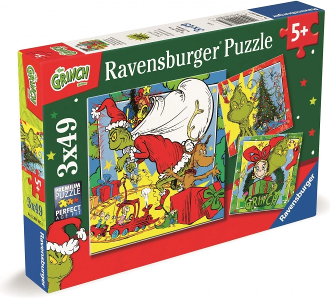 Ravensburger Puzzle Der Grinch - 3x49 Teile