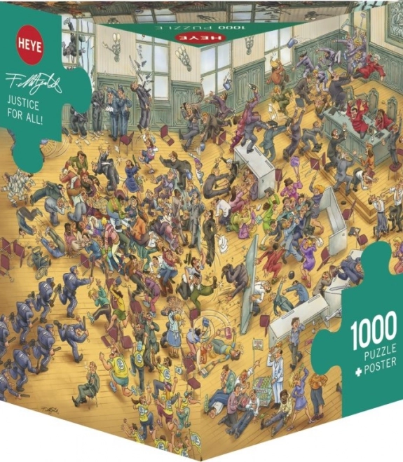 HEYE Puzzle Gerechtigkeit für Alle 1000 Teile