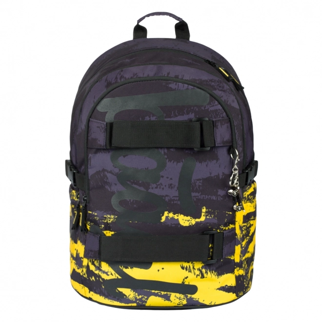 BAAGL 3er Set Skate Dune: Rucksack, Federmäppchen, Beutel