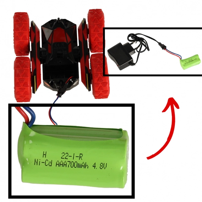 Zuverlässiges RC Stuntauto mit Fernsteuerung