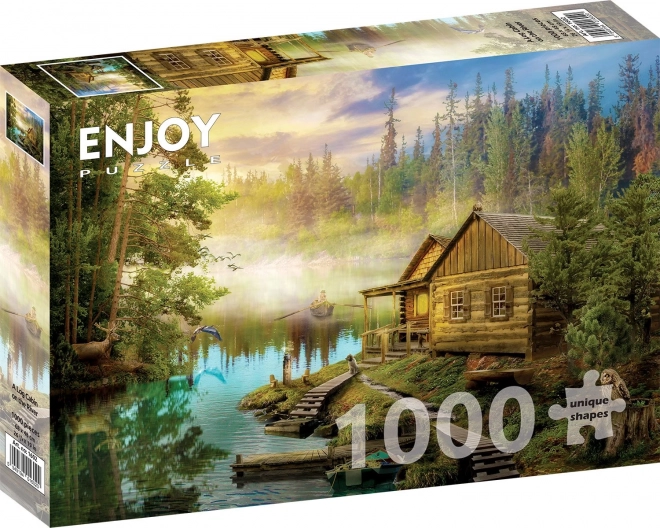 Enjoy Puzzle Am Fluss 1000 Teile