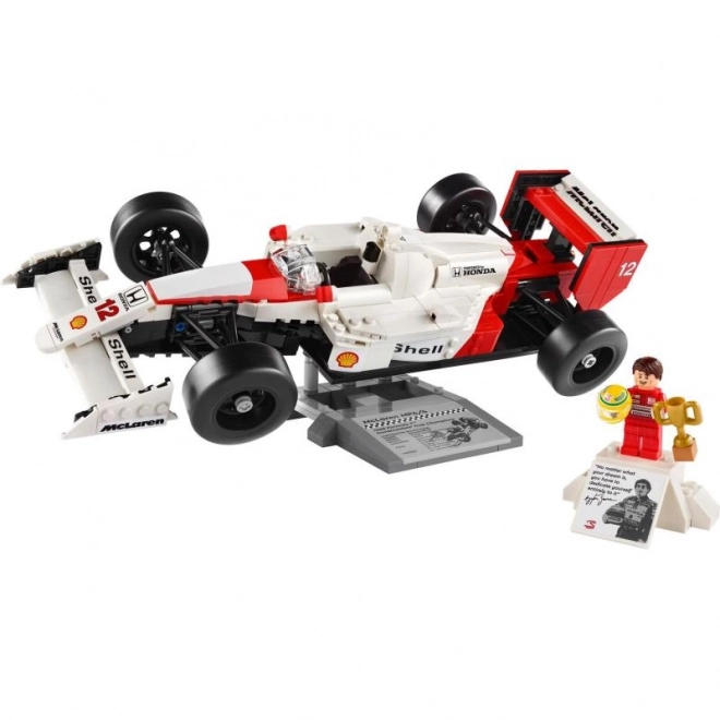 Bausatz LEGO McLaren MP4/4 und Ayrton Senna