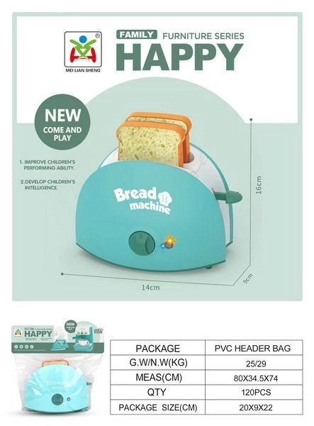 Toaster mit Licht- und Soundeffekten
