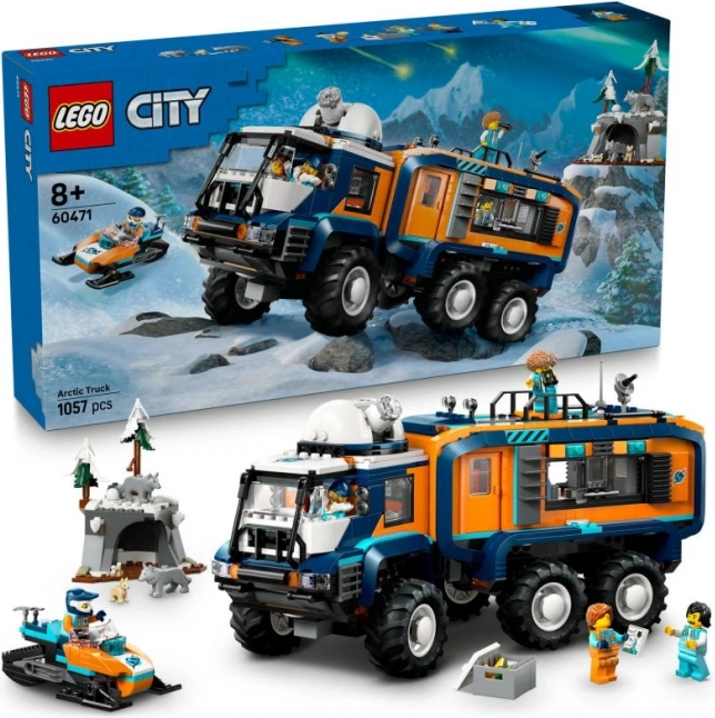 LEGO City Lastwagen mit Labor für Polar-Forscher